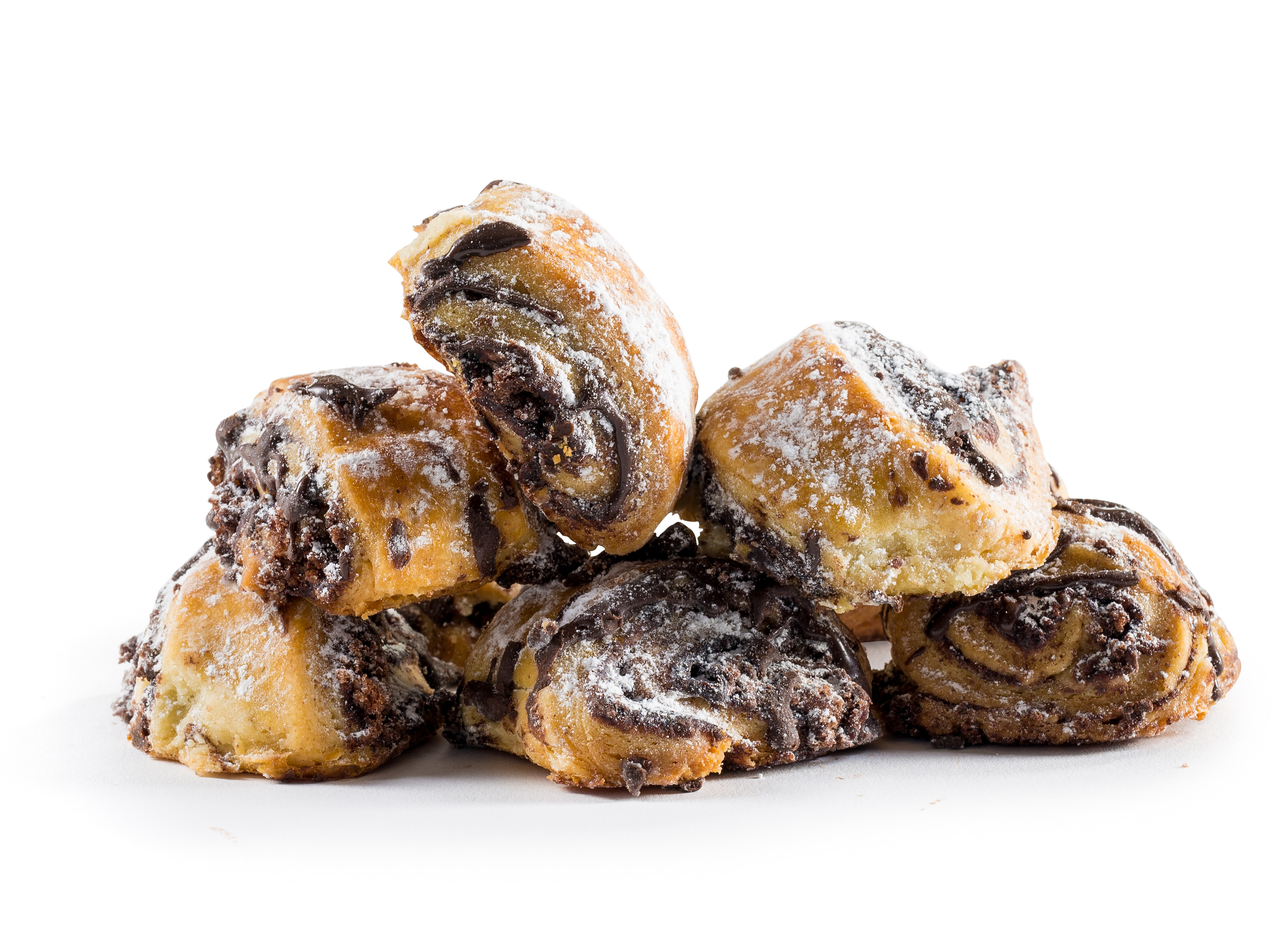Chocolate Flakey Strudel Rugelach
