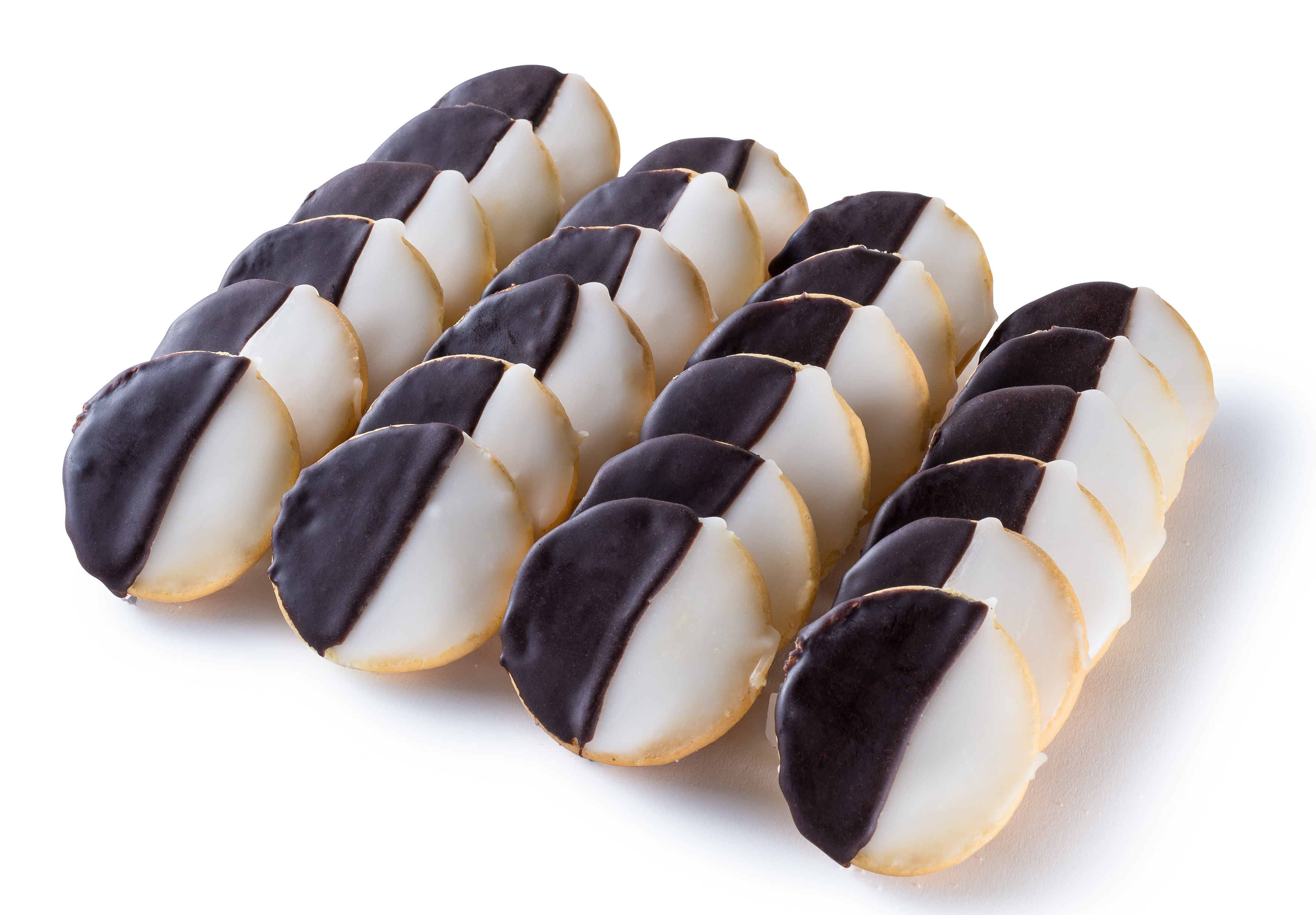24 Black and White Cookies