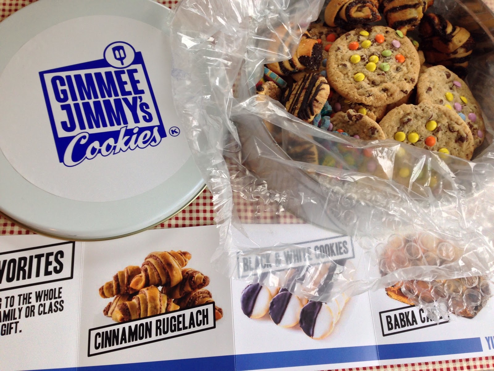 Gimmee Jimmy's Cookies Packaging